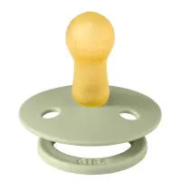 Set 2 suzete rotunde din latex BIBS Colour Sage/Hunter Green (0-6 luni) foto