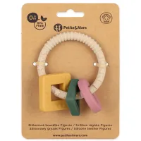 Силиконовая игрушка для прорезывания зубов Petite&Mars Figures foto