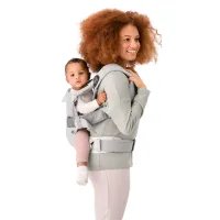 Анатомический рюкзак-кенгуру BabyBjorn One Air Anthracite, 3D Mesh foto