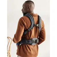 Marsupiu anatomic BabyBjorn Harmony Anthracite, 3D Mesh foto