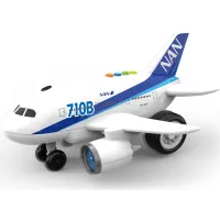 1:200 Avion cu inertie "Planebus 710B" (lumina/sunet)