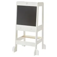 Образовательная башня 2 в 1 с доской Premaman Premissori Learning Tower Белая