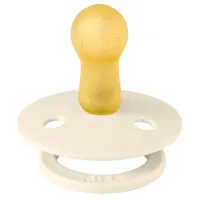 Set 2 suzete rotunde din latex BIBS Colour Ivory/Blush (0-6 luni) foto