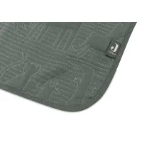 Плед Jollein Jungle Jambo Ash Green/Laurel, 75x100 см