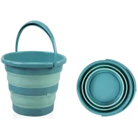 BABYJEM Set de baie pliabil Turcuaz, 5 piese
