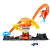 Hot Wheels Track "Ataca cobrei asupra pizzeriei"