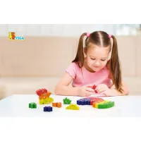 Puzzle 3D din lemn "Cocoș"