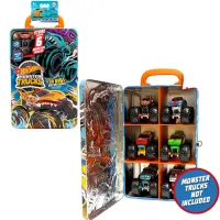Hot Wheels Контейнер для хранения 6 машинок серии Monster Trucks