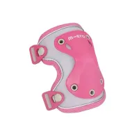 Set de protectii pentru genunchi si coate Micro reflective Pink M foto