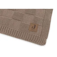 Плед Jollein Box Knit Milky Coffee GOTS, 100x150 см
