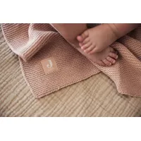 Paturica Jollein Basic Knit Wild Rose, 100x150 cm