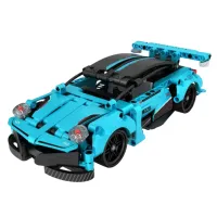 Set de construcție 2 în 1, iM Master Mechanical Master „Mașină sportivă”, cu inerție, 293 piese
