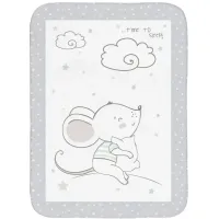 Супермягкое одеяло KikkaBoo Joyful Mice, 110x140 см foto