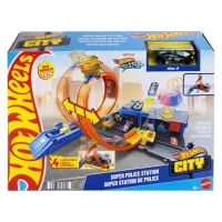 Setul de joacă Hot Wheels City "Secția de Poliție"