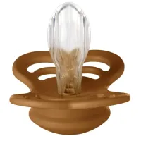 Set 2 suzete simetrice din silicon BIBS Supreme Haze/Caramel (6-18 luni) foto