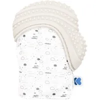 Силиконовая перчатка KikkaBoo Mitten Savanna Grey foto
