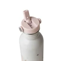 Sticluta termoizolanta din inox cu pai Premaman Unicorn, 500 ml