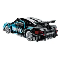 Set de construcție iM Master Mechanical Master „Supercar albastru”, cu inerție, 422 piese
