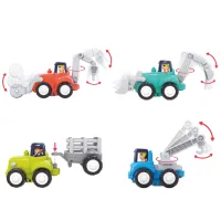 Set utilaje de construcție (4 vehicule)