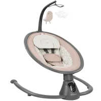 Электрические качели KikkaBoo Twiddle Beige/Grey