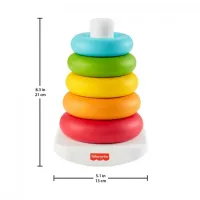 Fisher-Price Piramida Rock-a-Stack (eco-material)