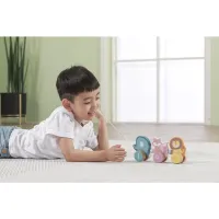 Каталка на веревке "Зверята"