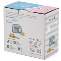 Set de joaca din lemn "Mic dejun cu toaster", 8 piese