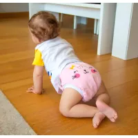 Тренировочные трусики BabyJem Pink, размер 2 (12-14 кг)