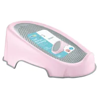 Suport pentru baie BabyJem Soft Basic Roz foto