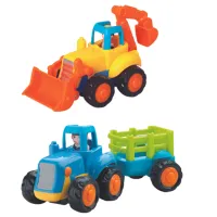Masinute in asortiment "Buldozer si Tractor", 2 modele