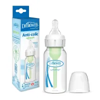 Biberon cu gat ingust Anti-Colic Dr. Brown's Options+, 120 ml