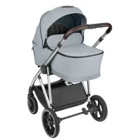 Carucior 3 in 1 KikkaBoo Chiara Grey