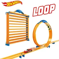 Hot Wheels Портативный гараж-кейс с дорожками для хранения 44 машинок