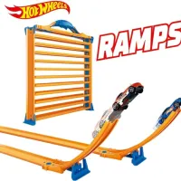 Hot Wheels Портативный гараж-кейс с дорожками для хранения 44 машинок