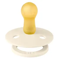 Set 2 suzete rotunde din latex BIBS Colour Ivory/Sage (0-6 luni) foto