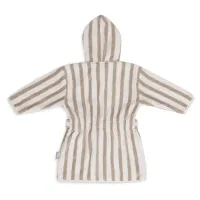Halatel de baie Jollein Stripe Terry Olive Green GOTS (1-2 ani) foto