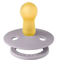 Suzeta rotunda din latex BIBS Studio Colour Jasmine Field - Fossil Grey (6-18 luni) foto