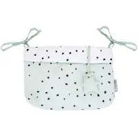 Organizator pentru scutece si accesorii KikkaBoo Bear with me Mint foto