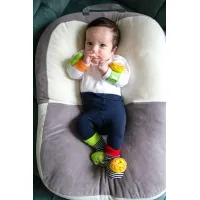 Набор носков и резинок с погремушками BabyJem foto