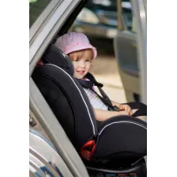 Scaun auto rotativ BabyGo Fixleg 360 Black, 0-25 kg foto
