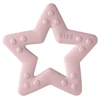 Jucarie de dentitie in forma de steluta BIBS Pink Plum foto