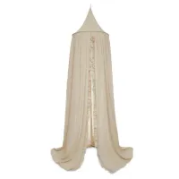Baldachin Vintage Jollein Ruffle Nougat, 245 cm
