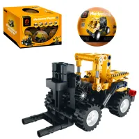Set de construcție în ou iM Master Mechanical Master „Vehicule”, 6 modele, de la 114 pană la 122 elemente