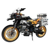 Set de construcție iM Master Mechanical Master „Motocicletă cu portbagaj”, 572 piese