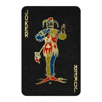 Cărţi de joc Waddingtons No. 1 "Black And Gold Deck"