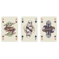 Cărţi de joc Waddingtons No. 1 "Star Wars: Mandalorian"