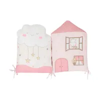 Комплект плюшевых подушек для детской кроватки KikkaBoo Hippo Dreams foto