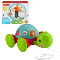 Fisher-Price Каталка на веревке "Ученая черепашка"