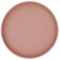 Farfurie din silicon KikkaBoo Platinum Blush foto