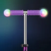 Trotineta Micro Mini Deluxe Magic LED Purple foto